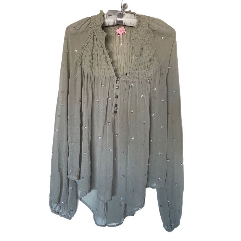 Free People Ready to Run Blouse